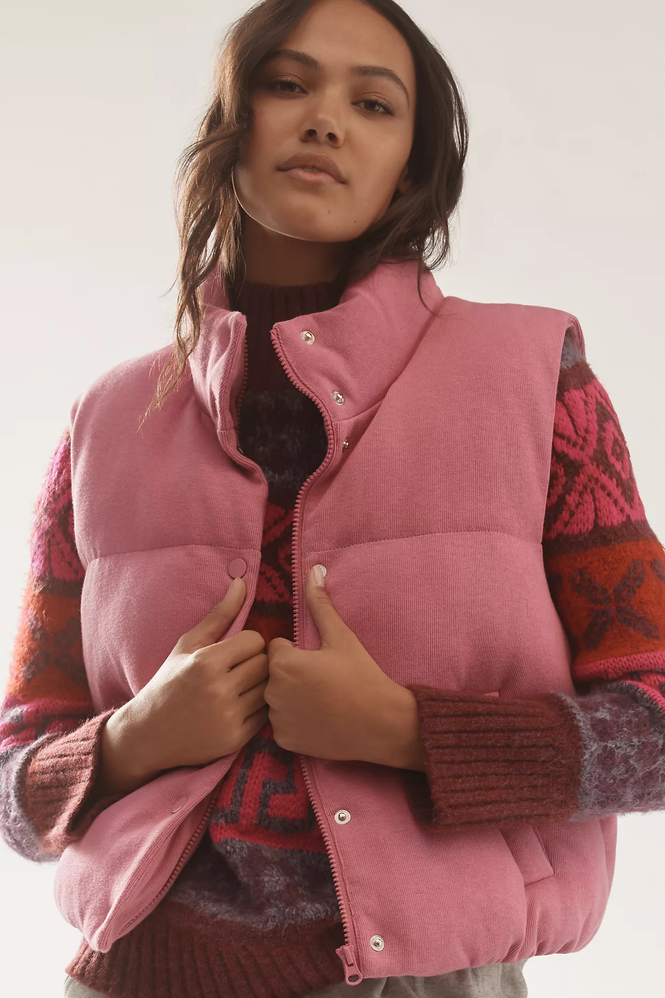 Grey Lab Puffer Vest | Anthropologie (US)