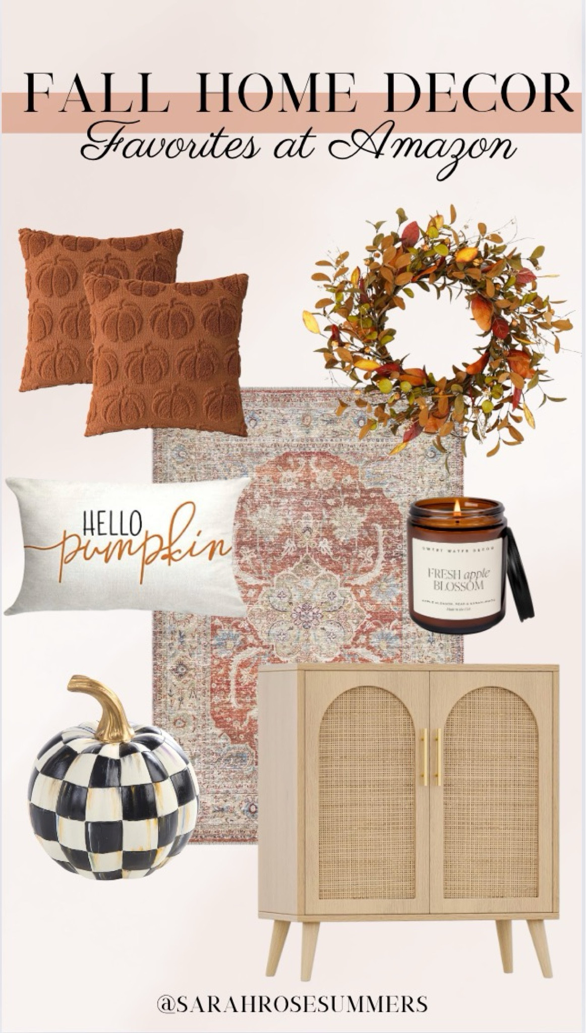 Fall home decor at Amazon. Throw pillows, wreaths, pumpkins, and candles. 

#LTKSeasonal #LTKHome