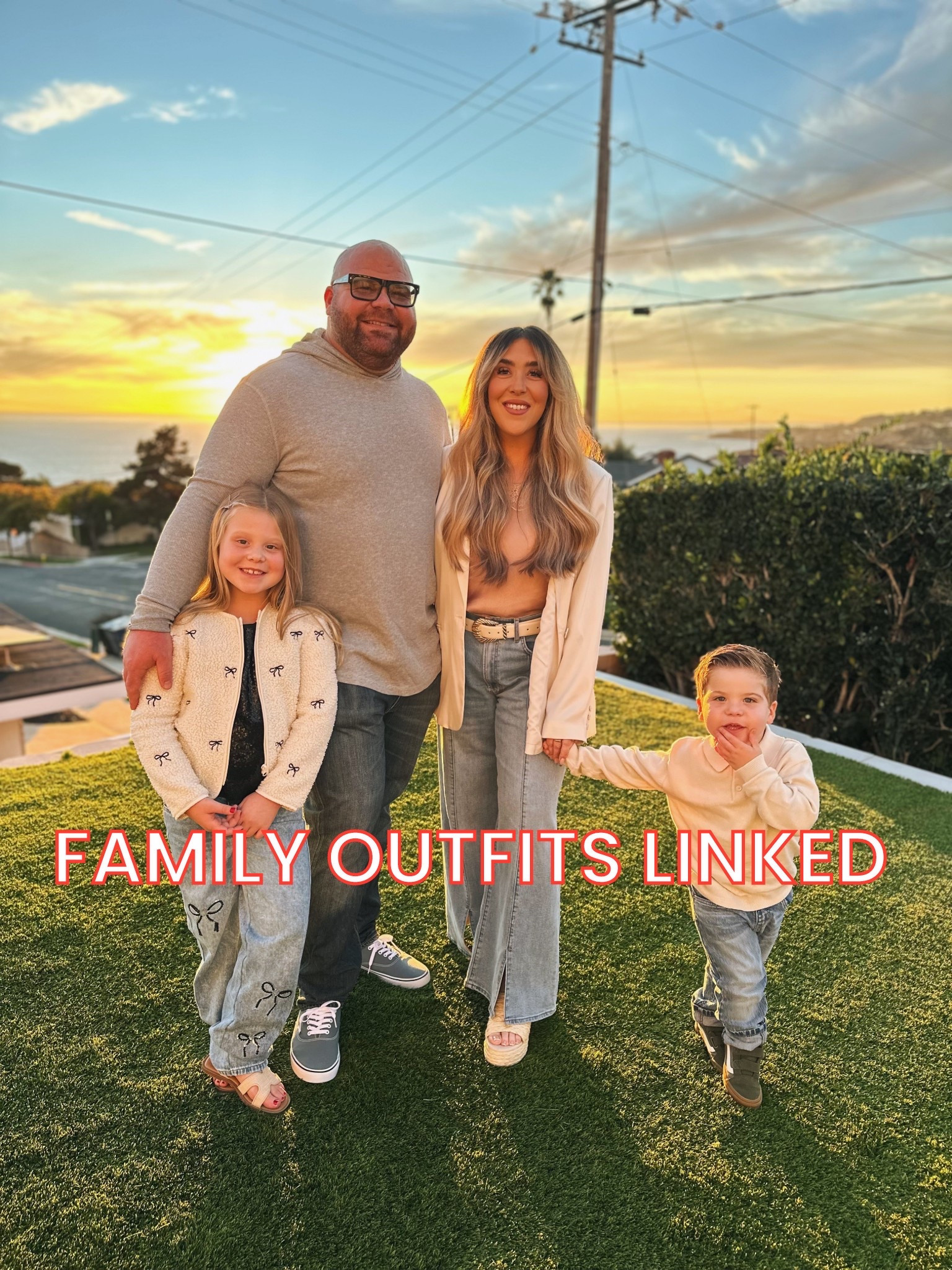 Thanksgiving 2025 outfits! 
My jeans are the Jolene Hudson jeans no longer available, but found another option! 
Brooklyns shirt and jacket are both from Zara and they paired perfectly with her jeans 🥰 my son’s shirt is also from Zara. 
Kohls has great options for men and husbands jeans are also Hudson’s!

#LTKmomlife #LTKHoliday #LTKootd