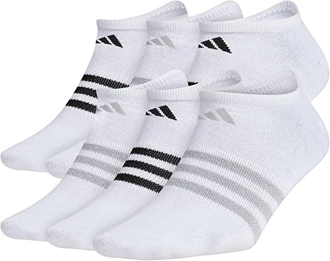 adidas womens Superlite No Show Socks (6-pair) | Amazon (US)