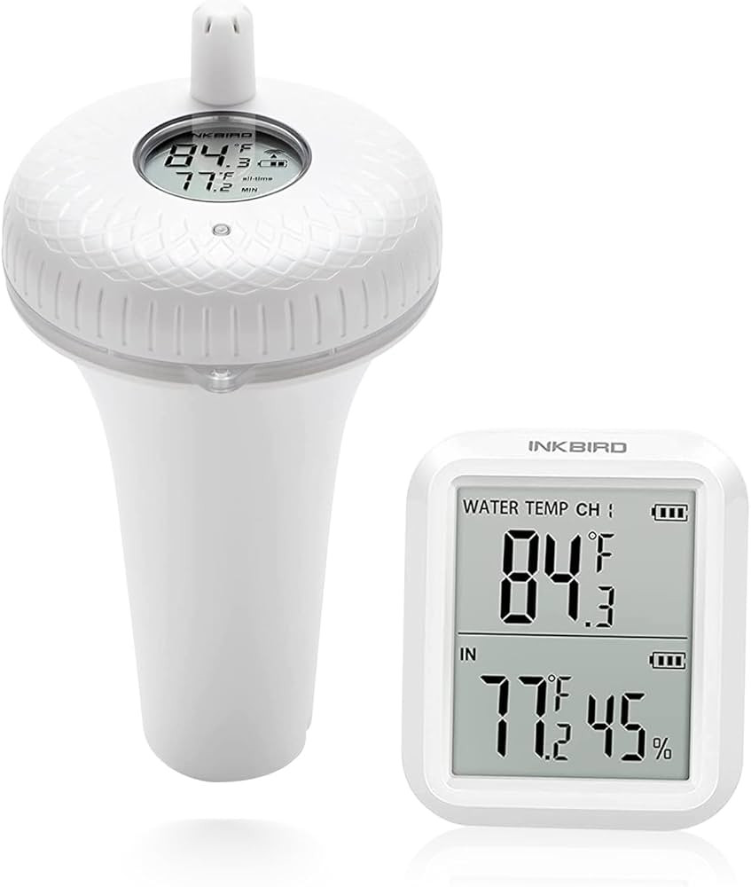 INKBIRD IBS-P01R 2nd Generation Wireless Floating Pool Thermometer Easy to Read, Compatible with ... | Amazon (US)