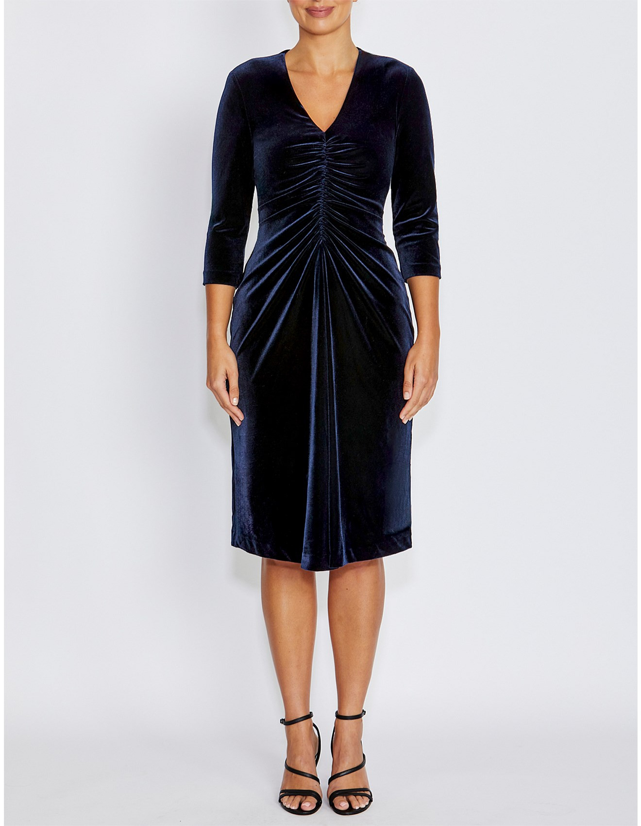 SERENITY VELOUR DRESS | David Jones (Australia & New Zealand)