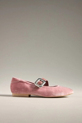 Maeve Buckle Mary Jane Flats | Anthropologie (US)