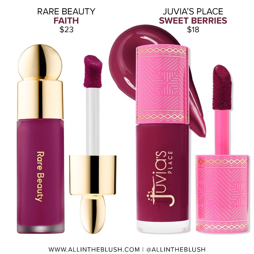 Affordable alternative for Rare Beauty’s “Faith” Soft Pinch Liquid Blush: Juvia’s Place “Sweet Berries” Blushed Liquid Blush

#LTKBeauty #LTKSaleAlert #LTKootd