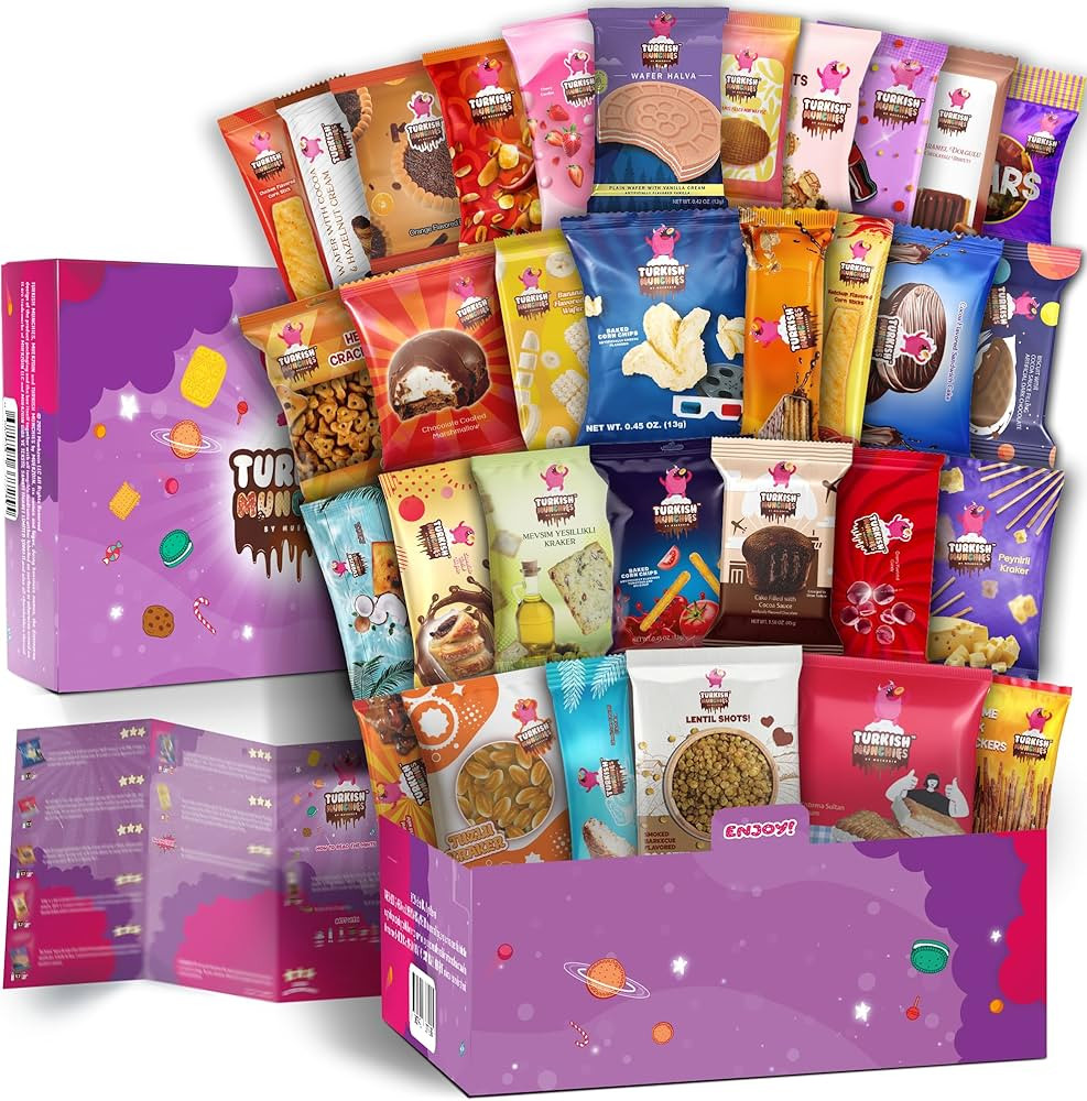 Mega International Snack Box | Premium Exotic Foreign Snacks | Unique Snack Food Gifts Included |... | Amazon (US)