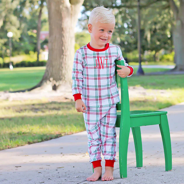 Winter Wonderland Plaid Pajamas | Classic Whimsy
