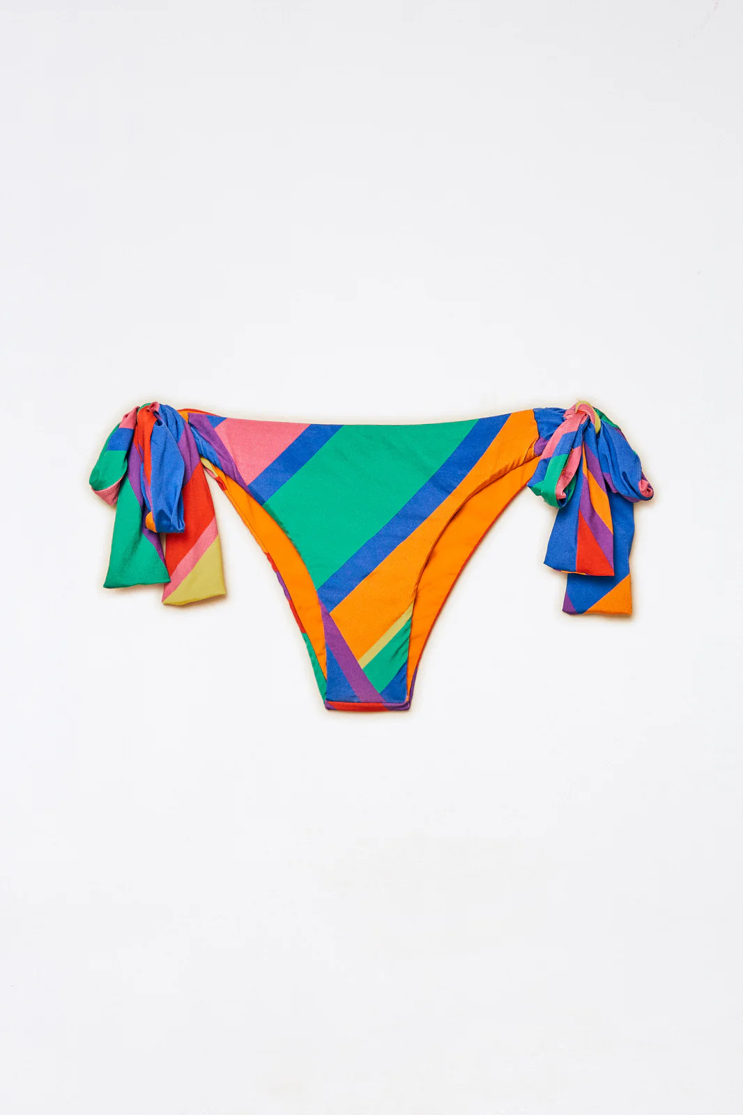Bruna Stripes Bikini Bottom | FarmRio (US)