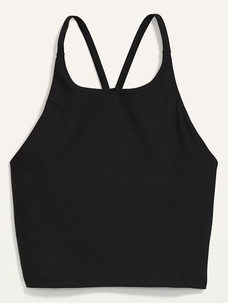 Light Support PowerSoft Longline Sports Bra for Women | Old Navy (US)