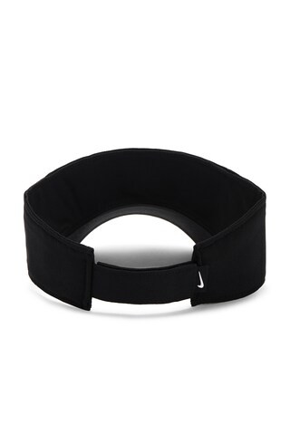 Ace Swoosh Visor in Black, Anthracite, & White | Revolve Clothing (Global)