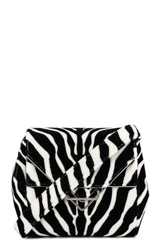 Bottega Veneta Tufting Triangle Flap Bag in White | FWRD 