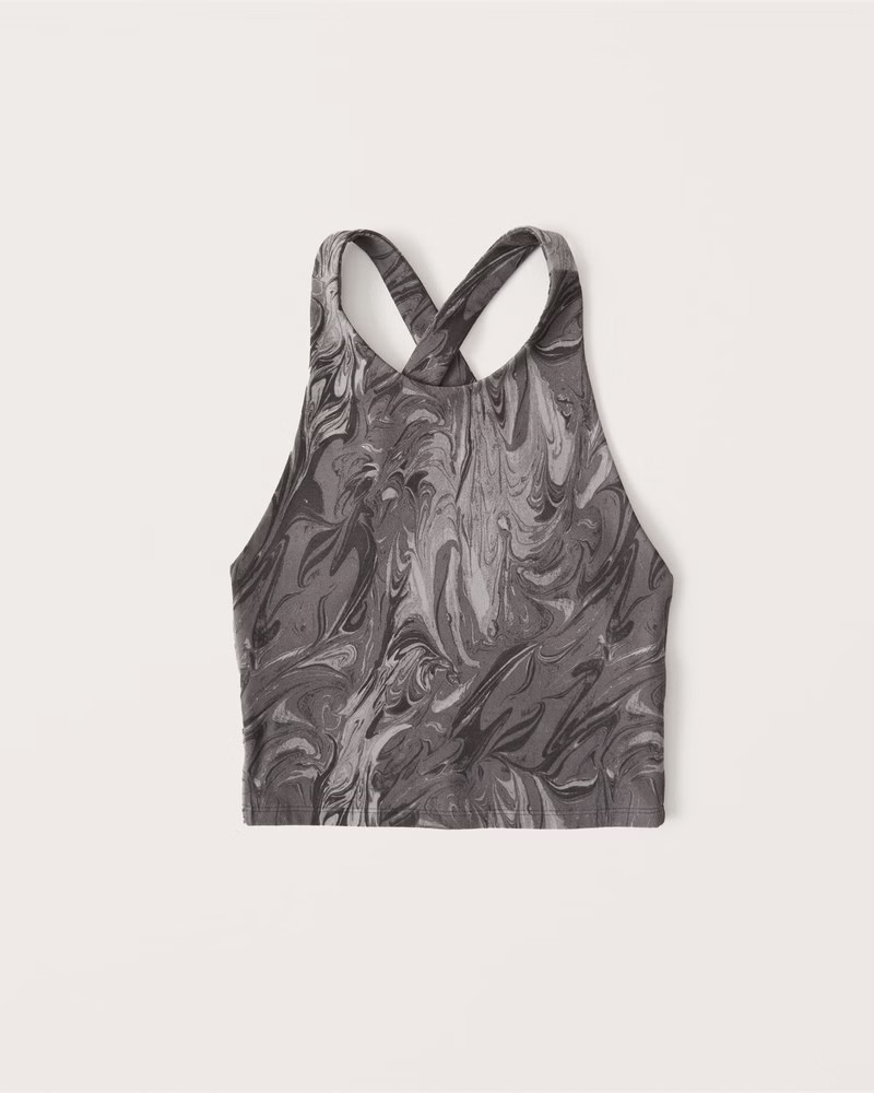 Contour Cross-Back Tank | Abercrombie & Fitch (US)
