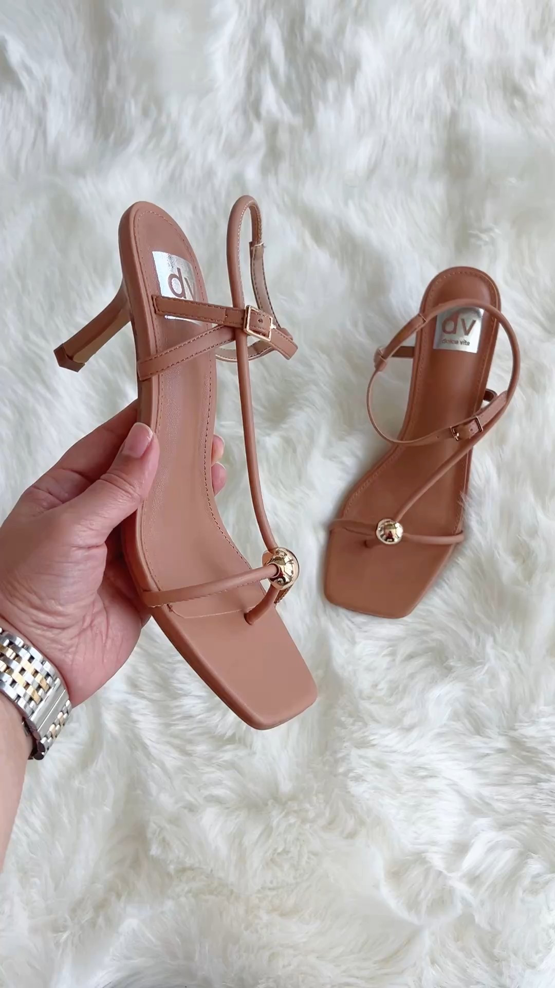 TODAY ONLY! Grab these pretty sandals for under $40 with code GREEN. If you’re looking for some neutral strappy heels, these are a great choice! On trend and look like a much more expensive designer pair! True to size. 

#LTKShoeCrush #LTKWatchNow #LTKSaleAlert