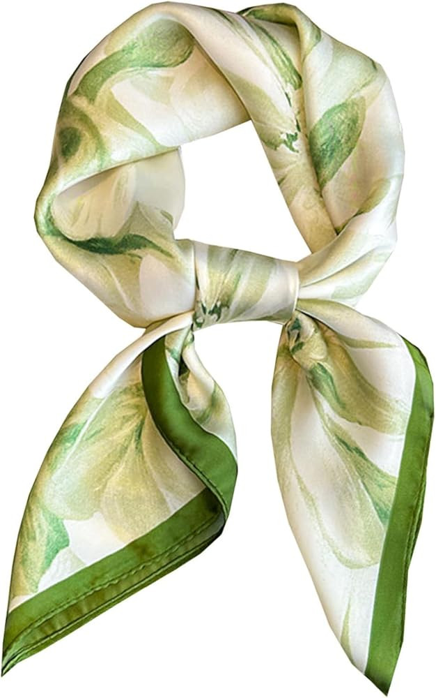 Saiusloa Neck Scarf For Womens Silky Head Scarves Hair Bandanas Square Scarf Fashion Accessories ... | Amazon (US)