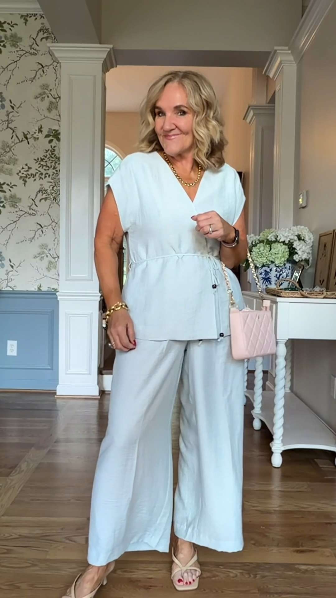 Matching sets have a way of making getting dressed feel effortless.

I love how this look feels relaxed yet refined. 🫶🏻 

 #LTKootd #LTKSeasonal #LTKSaleAlert