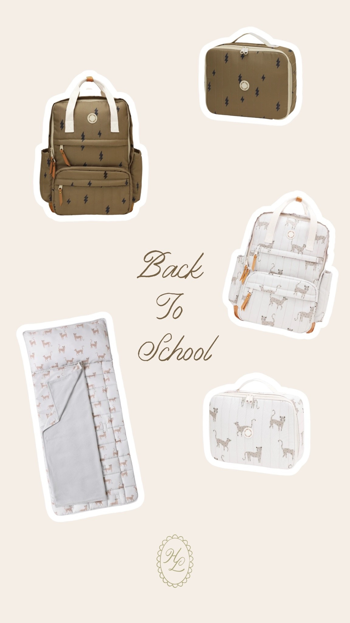 Back to school ready for the boys!!! Love these prints and that they match so it makes for easy pickup!