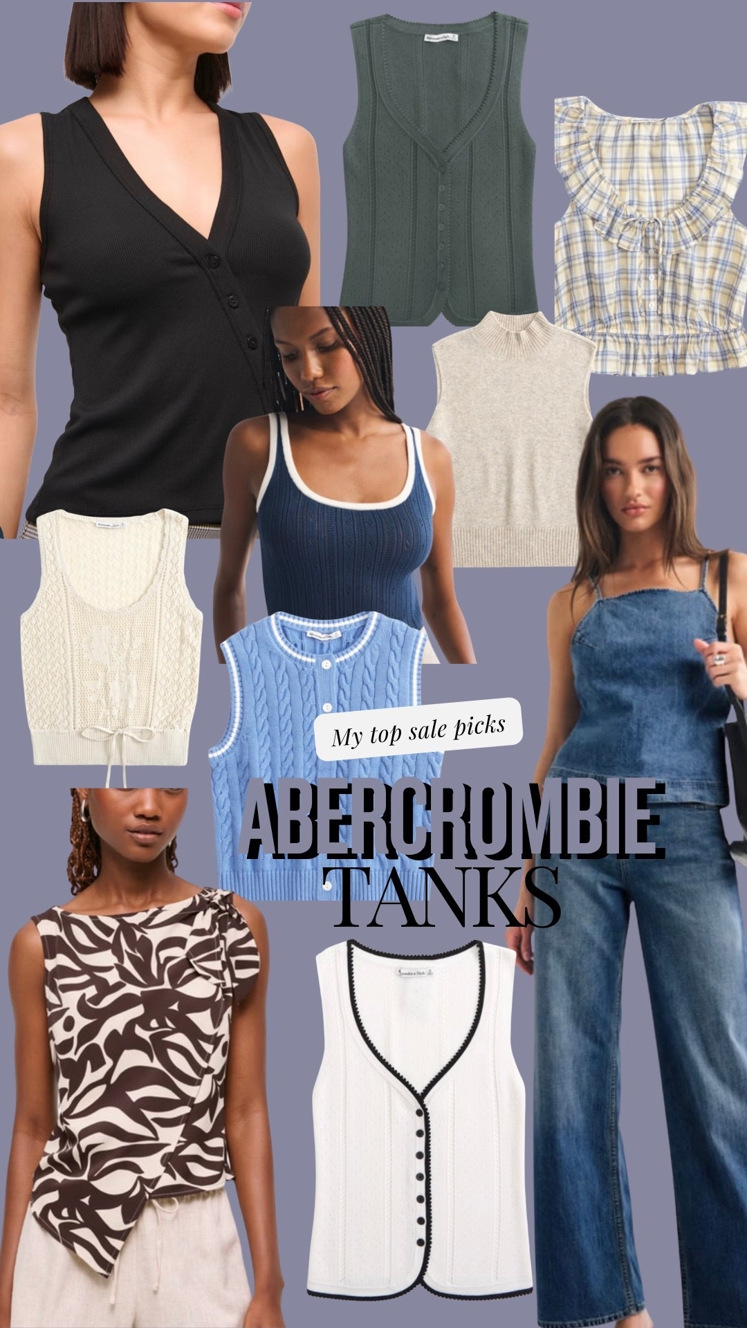 The suns out and it’s a perfect time to check out Abercrombie’s sale! These tank tops are the best mix of basics and a little something extra! Your wardrobe will thank you!

#LTKxAbercrombie #LTKootd #LTKSaleAlert