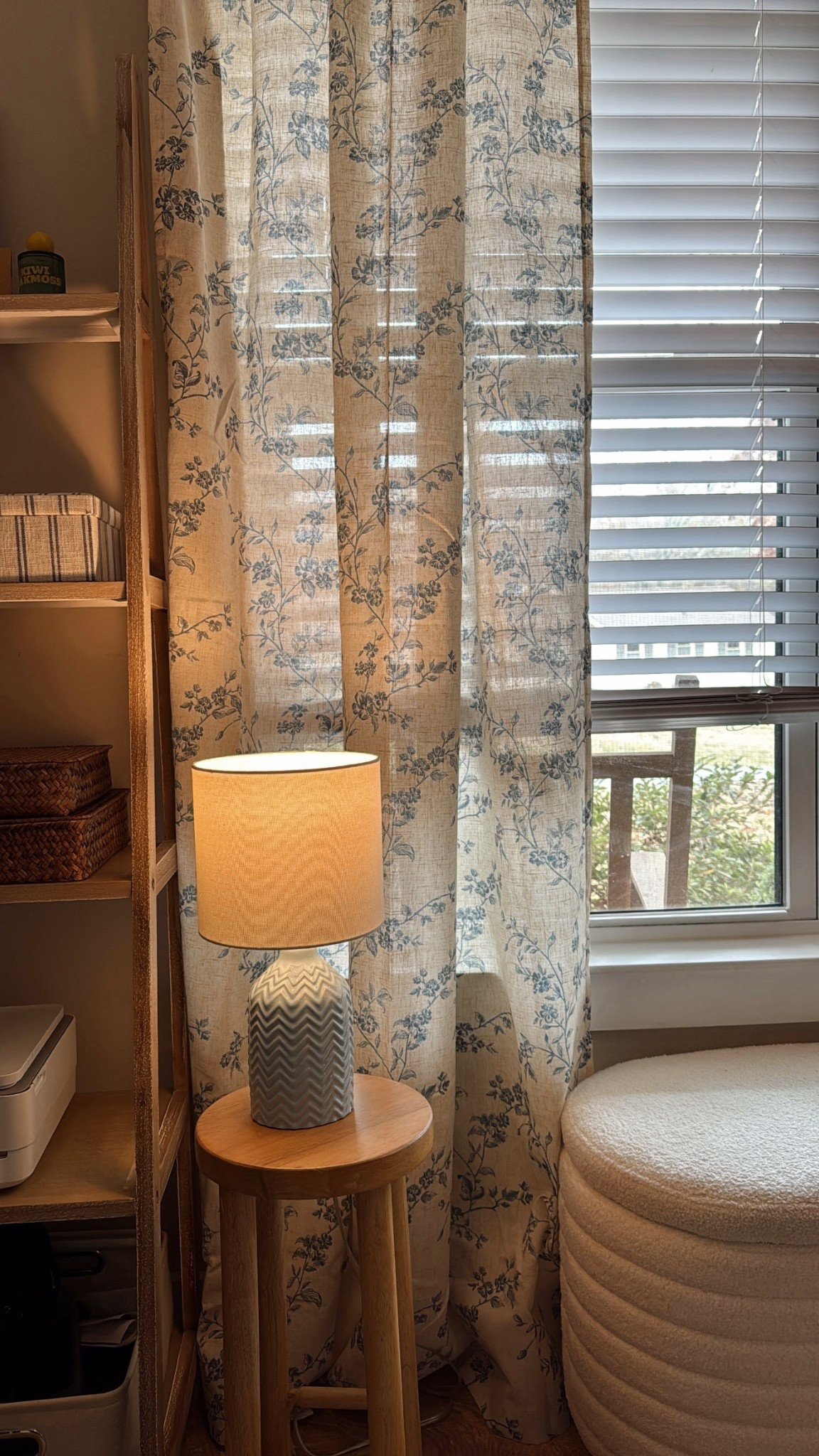 these vintage blue curtains make my home office sooo cozy!

#LTKdayinmylife #LTKHome #LTKFindsUnder50