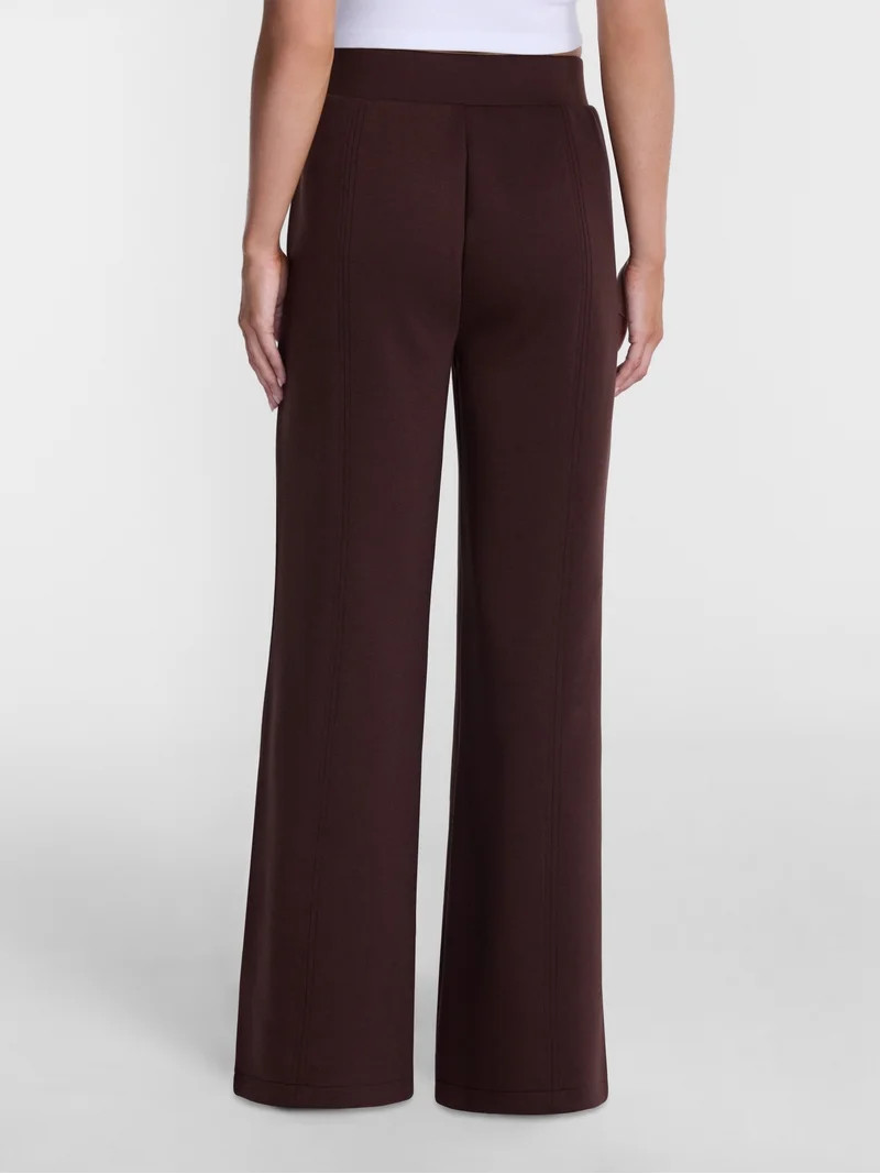 Avia Women's ScubaKnit Wide Leg Pants, Sizes XS-XXXL | Walmart (US)