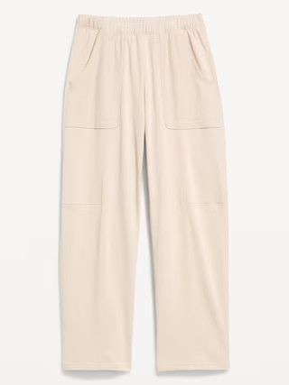 Mid-Rise SoComfy Seamed Barrel Sweatpants | Old Navy (US)