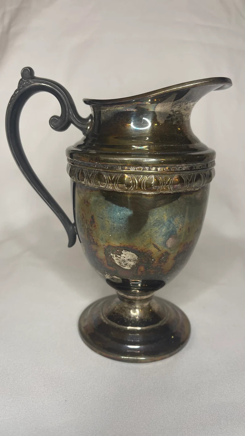 Vintage Antique Rogers & Bros 1704 Silver Plated Pitcher - Etsy | Etsy (US)