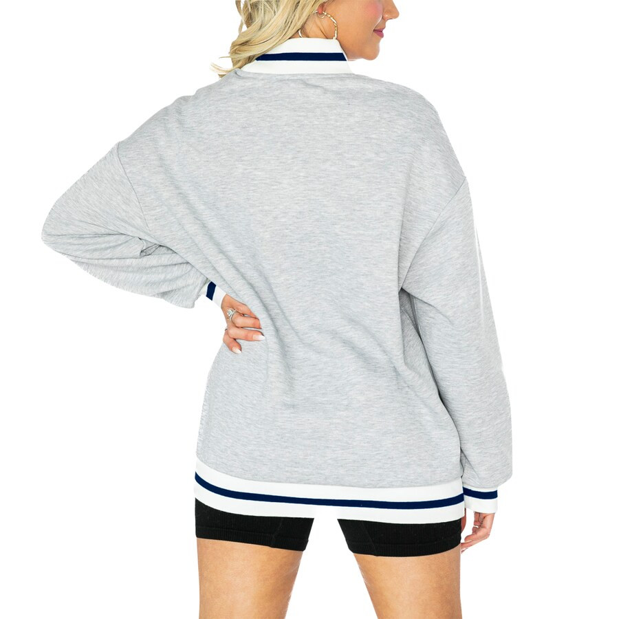 Florida State Seminoles Gameday Couture Women's In It To Win It Sporty Pullover Sweatshirt - Gray | Fanatics