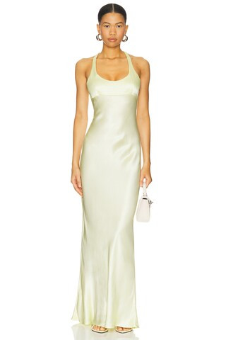 Bec + Bridge Maxina Crossover Dress in Ice Yellow from Revolve.com | Revolve Clothing (Global)