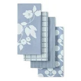 Beautiful Home by Drew Barrymore 4-Piece Kitchen Towel Set, Cornflower Blue, 16"W x 26"L | Walmart (US)