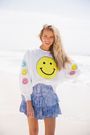 SMILEY DAYS WHITE PULLOVER | Judith March