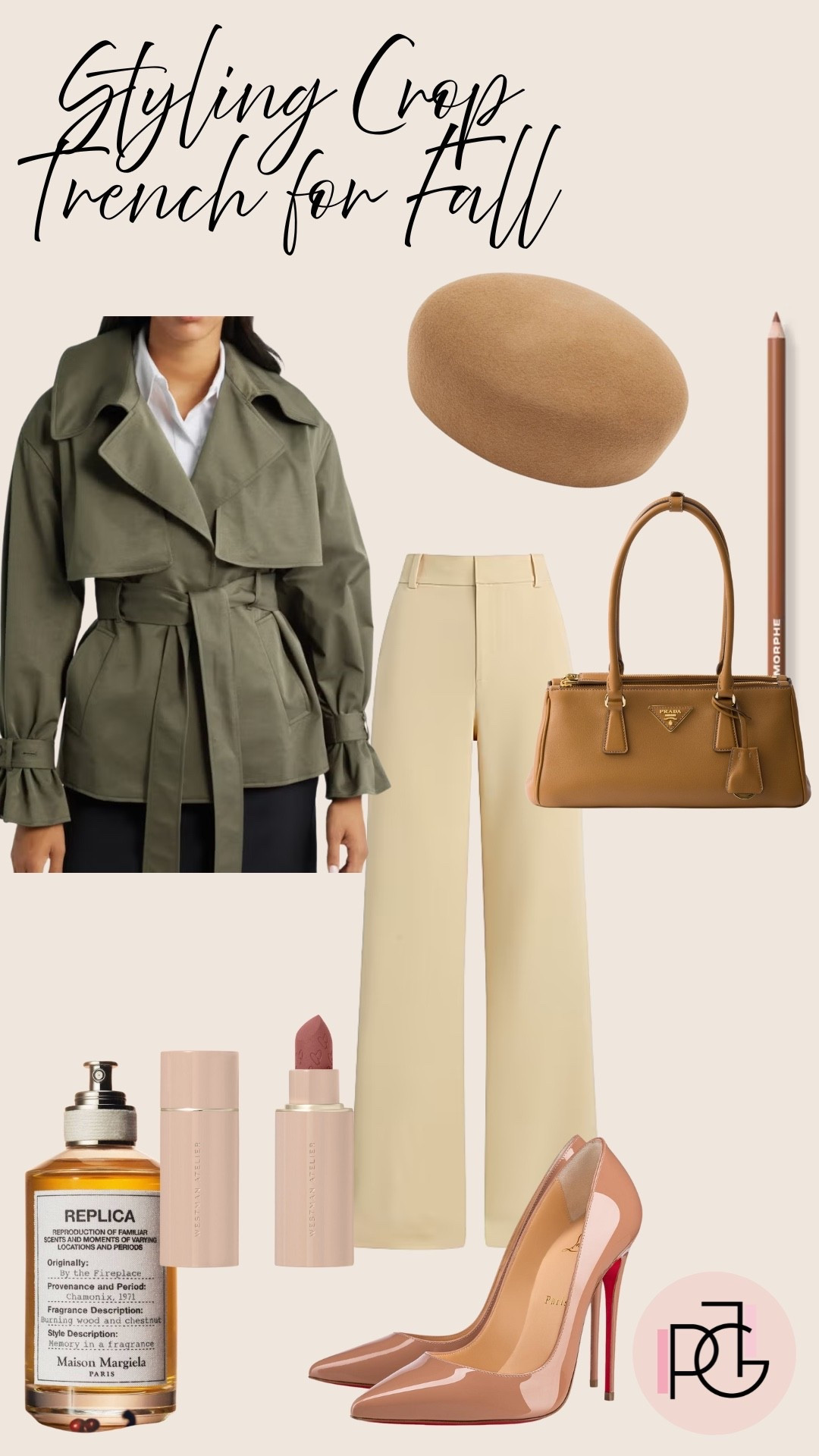 A fall look built on timeless tones and effortless sophistication—my go-to way to style a cropped trench.
