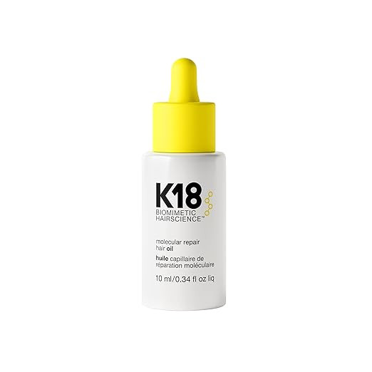 K18 Molecular Repair Hair Oil, Weightless Oil for Stronger, Healthier Hair, Suitable For All Hair... | Amazon (US)