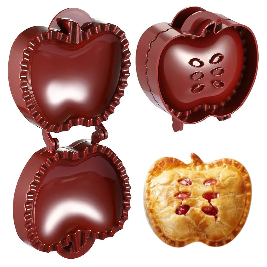 Lounsweer Hand Pie Presser Mini Pocket Pie Maker for Baking Cookie Dough One Press Pastry Mold To... | Amazon (US)