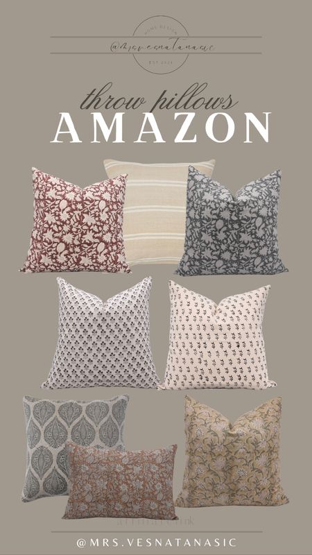 Amazon throw pillow covers that look high end! Remember to size up on your insert to get that fluffy look! 

Amazon home, Amazon find, Amazon home decor, throw pillow, Amazon prime

#LTKsalealert #LTKhome #LTKxPrime