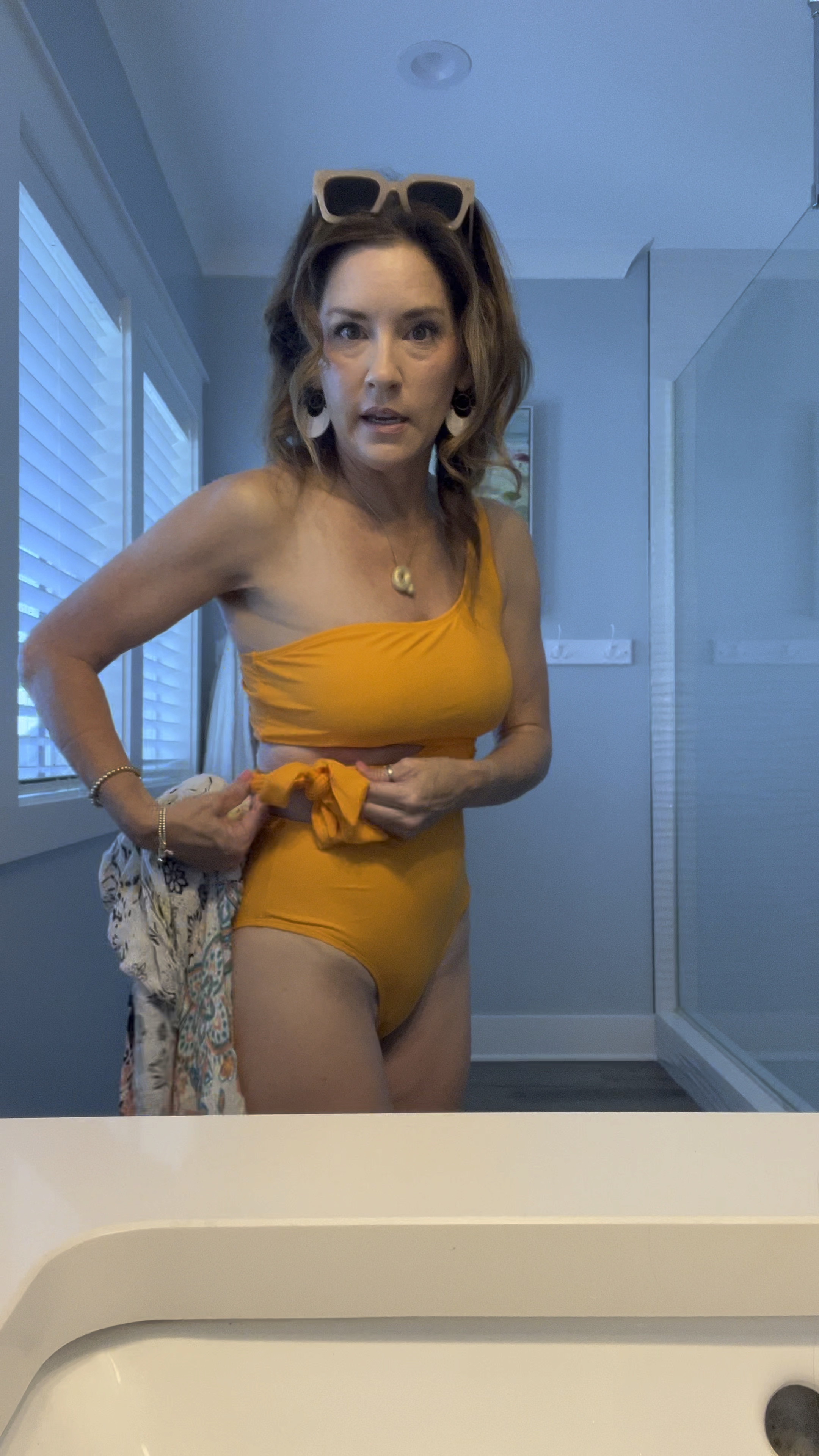 🌊it’s a beach day! Perfect wrap suit comes in a variety of colors! 

#LTKTravel #LTKSwim #LTKOver40