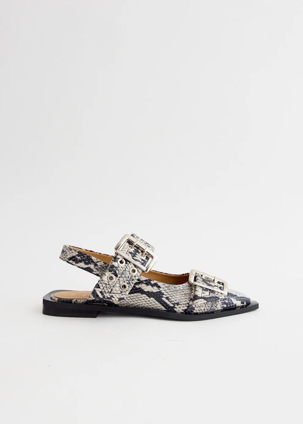 Chunky Buckle Ballerinas | Incu