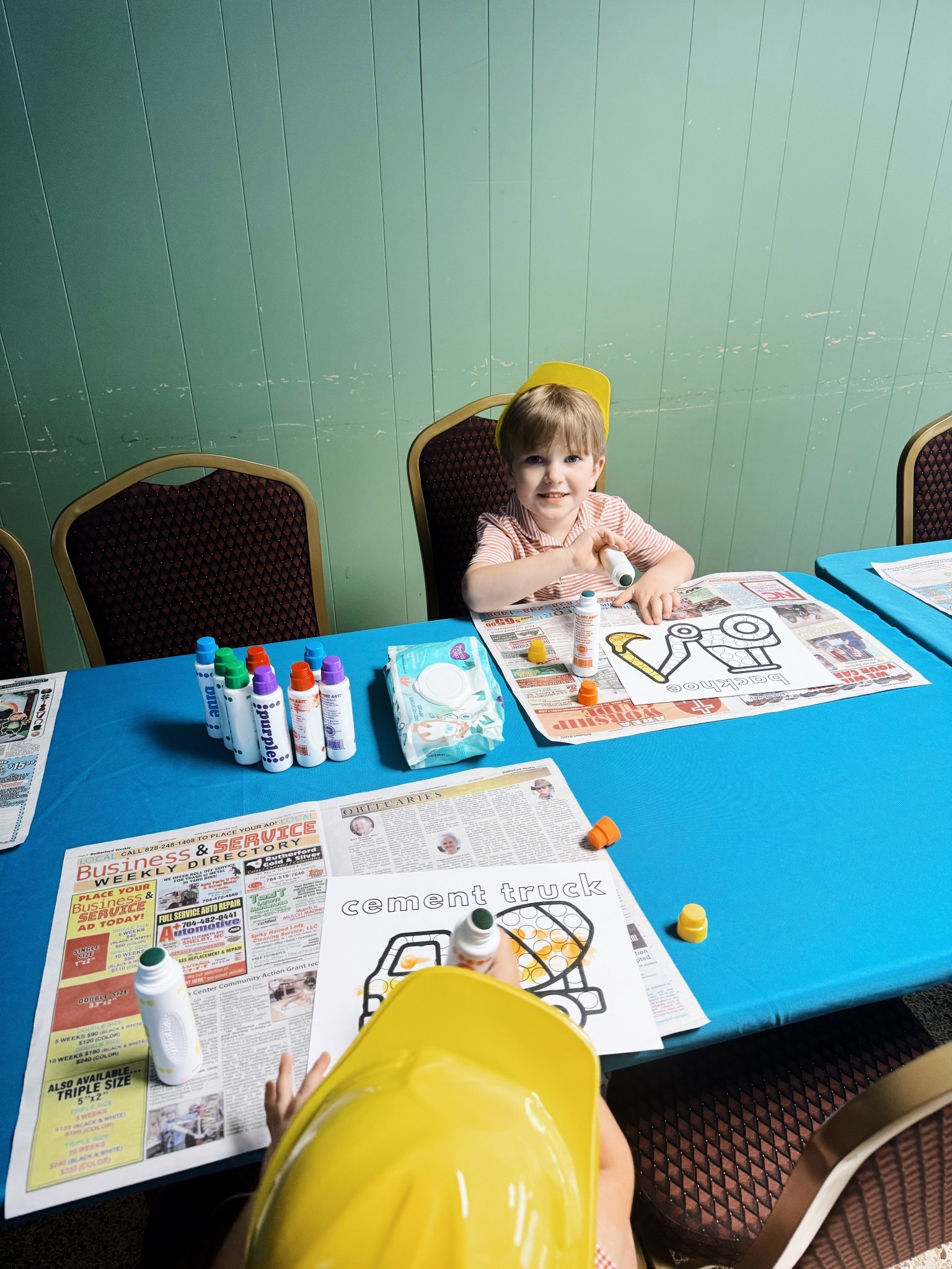 Had the BEST time this morning at our last local library 📚 storytime  📖 of the year - learning about all things construction!!! 👷🧱🔨