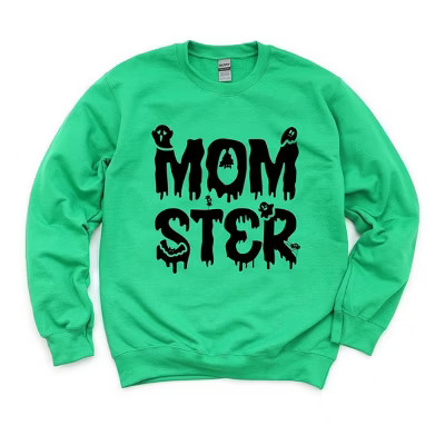 Simply Sage Market Women's Graphic Sweatshirt Momster Halloween | Target