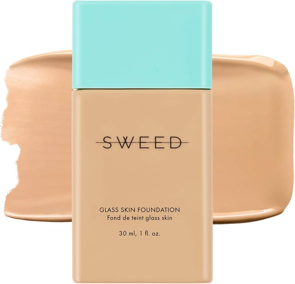 SWEED - Glass Skin Foundation | Long-Lasting Fluid Formula | Hydrate, Moisturize, Lift, Plump, Pr... | Amazon (US)