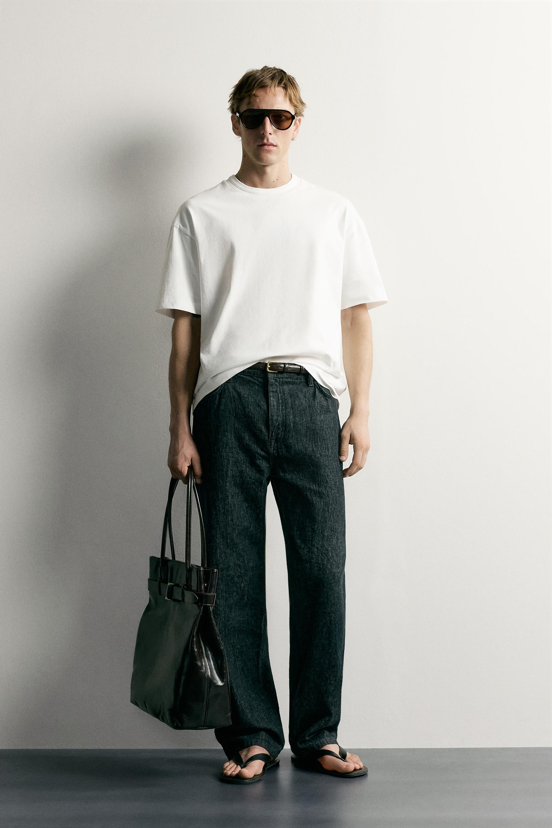 Zara - Coin Print T-Shirt - Men - Black - Men | Zara US