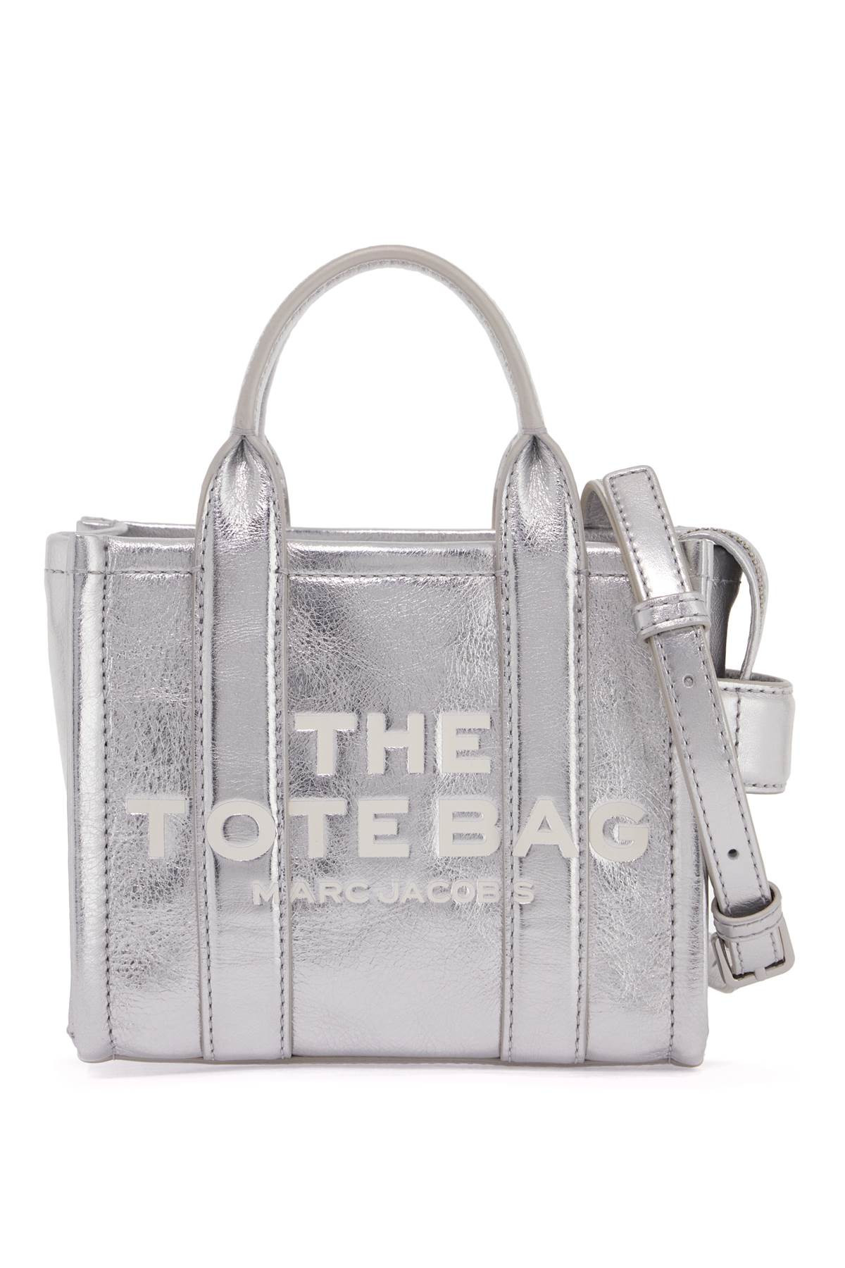 Marc Jacobs The Metallic Leather Crossbody Tote Bag | Italist.com US