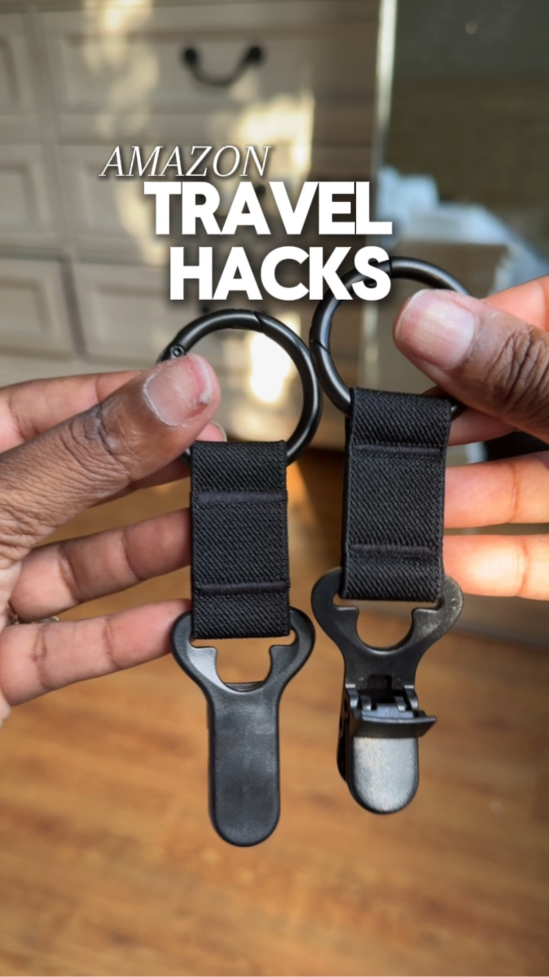 Amazon travel hack you’ll use every trip ✈️
These hat clips for travel attach right to your bag so you can carry hats hands-free without crushing them. Perfect for airport days, beach trips, cruises, and city travel when suitcase space is limited.

Lightweight, secure, and easy to clip onto backpacks, totes, or carry-ons. A must-have Amazon travel accessory, especially for vacations, warm-weather trips, and minimalist packing.


#LTKTravel #LTKFindsUnder100 #LTKFindsUnder50