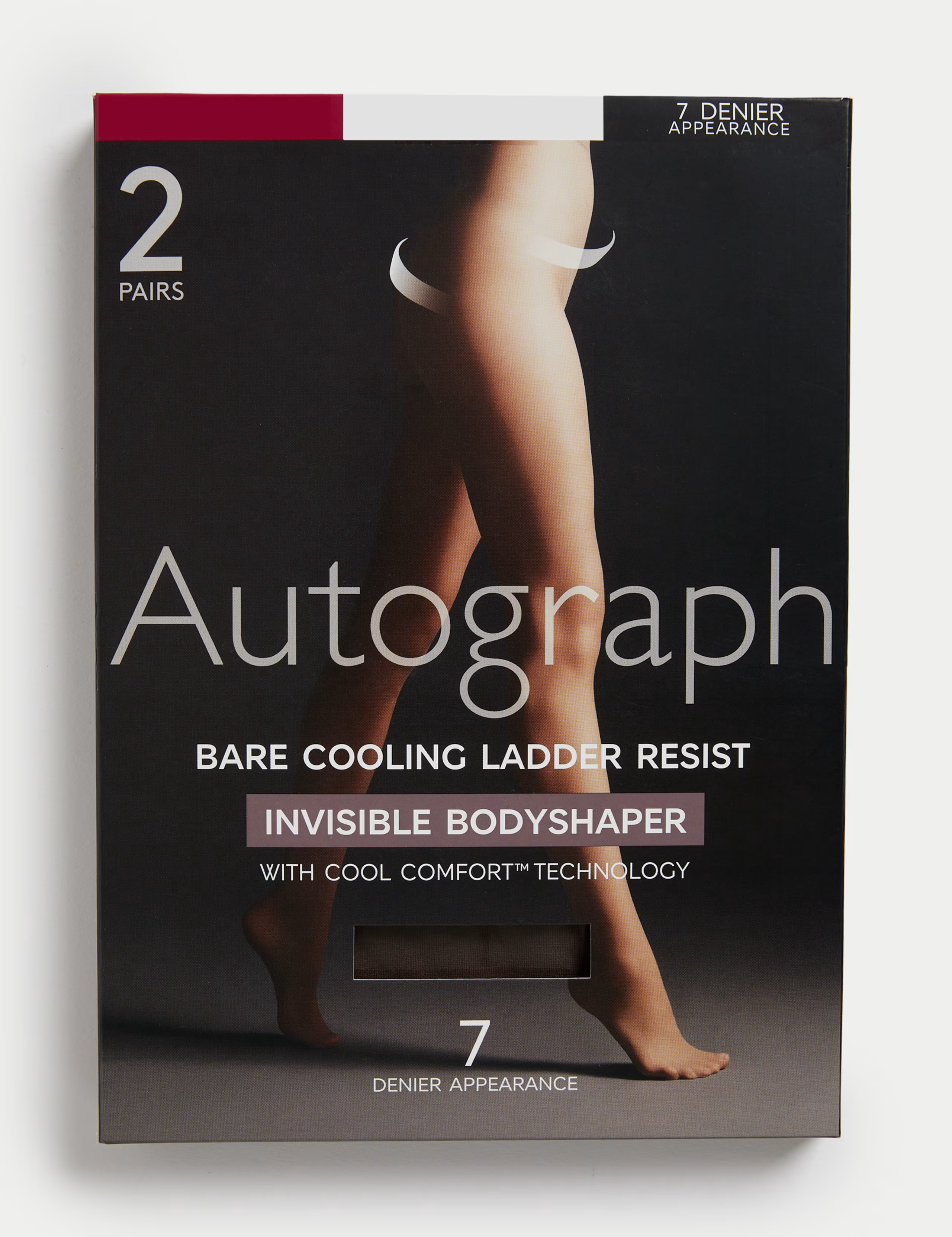 2pk 7 Denier Body Shaping Sheer Tights | Marks & Spencer (UK)