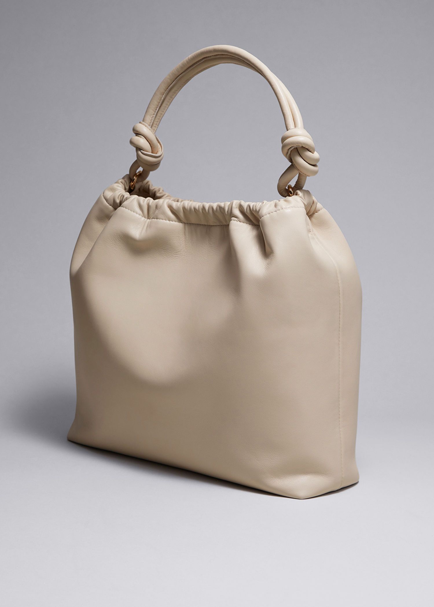 Knotted Leather Tote Bag | & Other Stories US