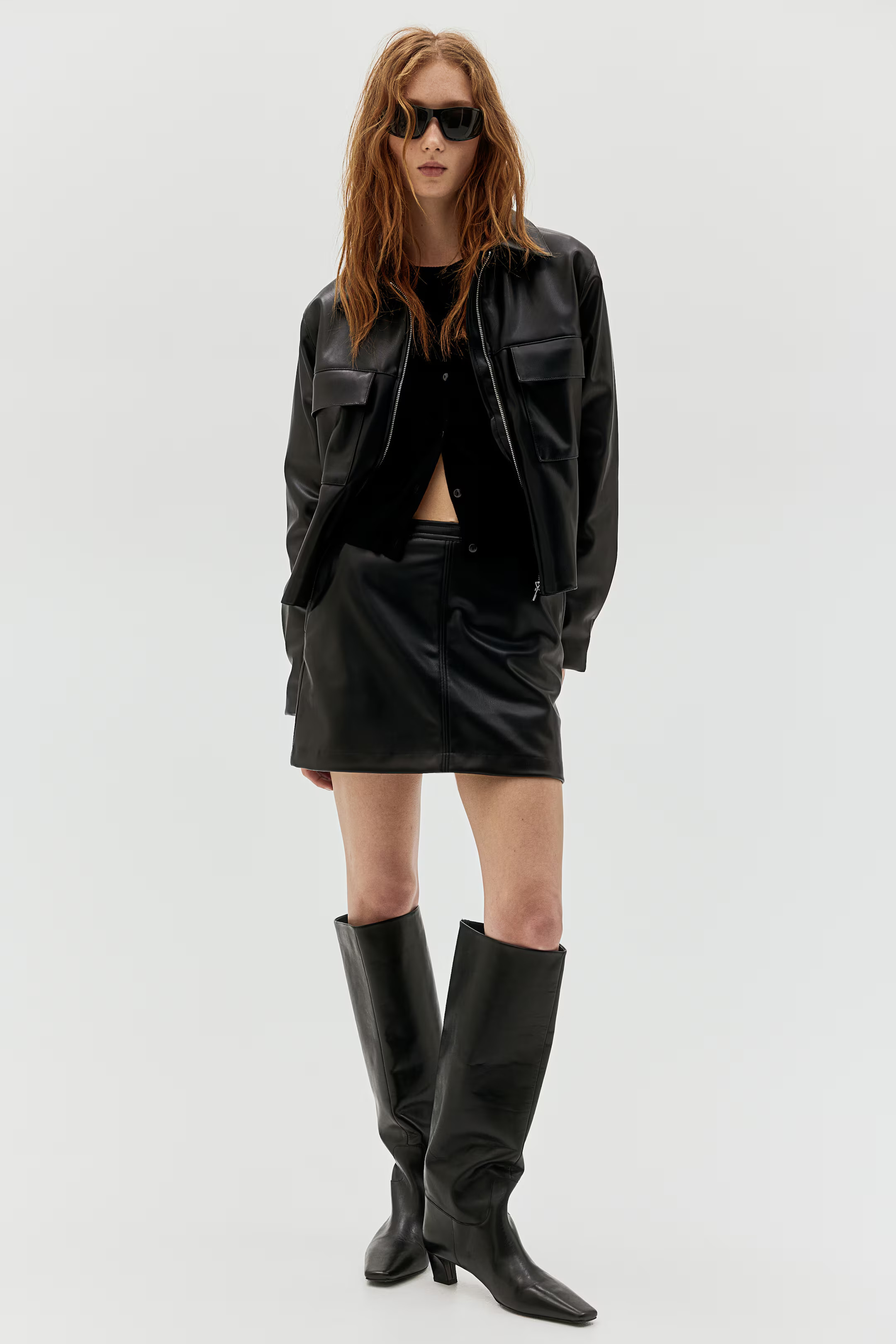 A-line mini skirt - Black - Ladies | H&M US | H&M (US + CA)