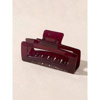 1pc Versatile Wine Red Rectangular Shark Clip Hair Clip - Grab Clip Hair Clip Fashion Curling Shark Clip | AliExpress (US)