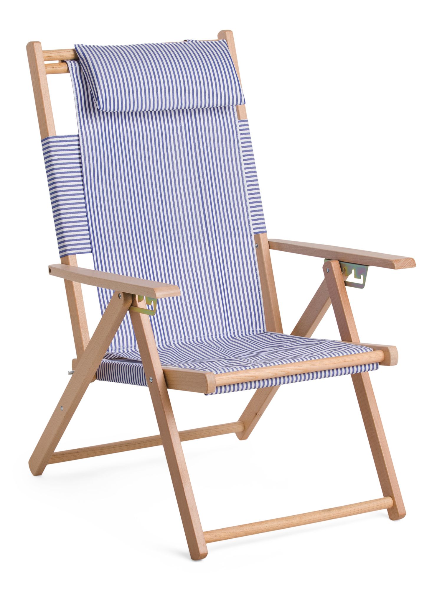 Striped Wooden Beach Chair | TJ Maxx