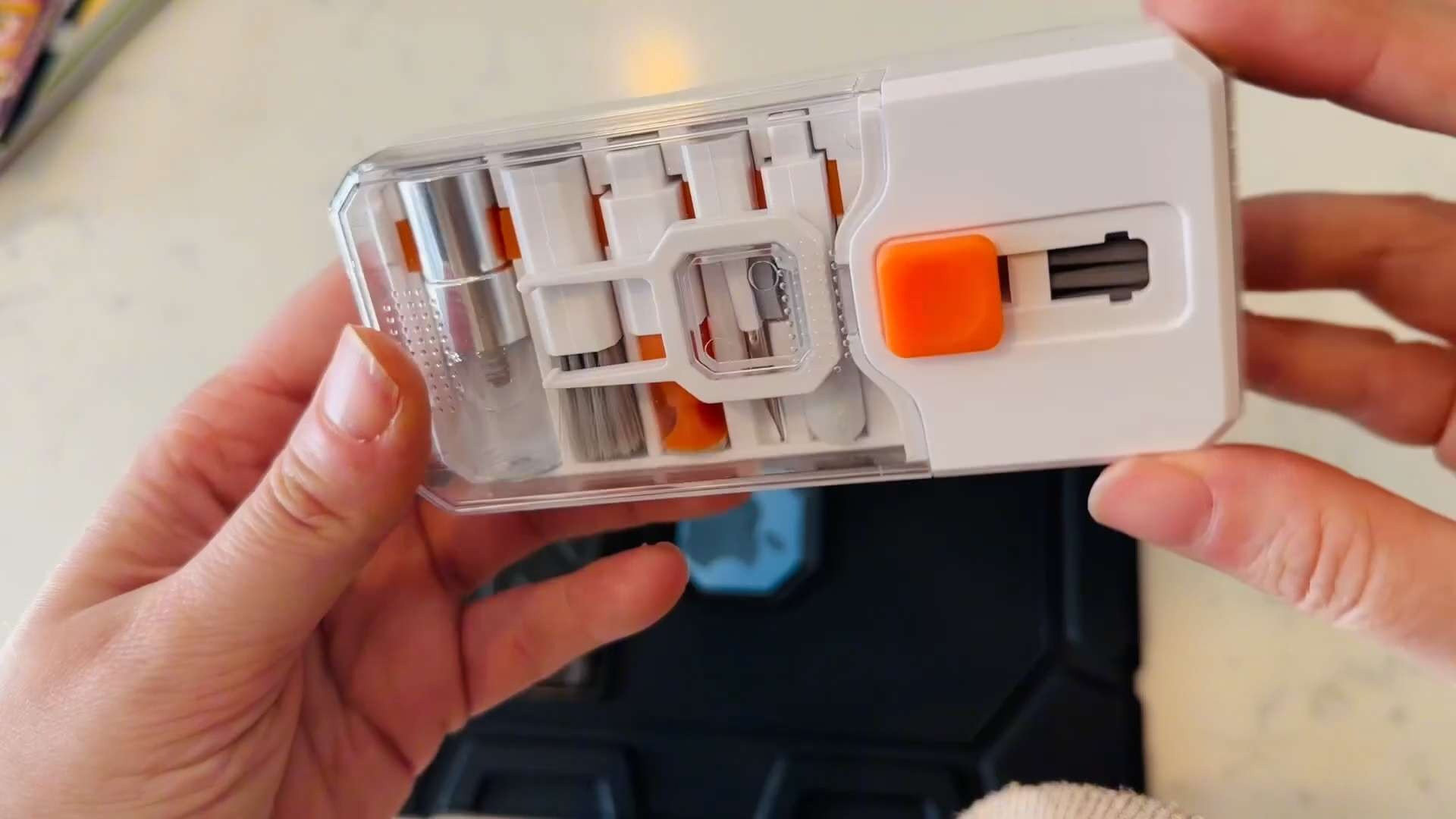 #ad This post contains affiliate links, which means I may earn a small commission if you make a purchase through my links.

This all-in-one keyboard and screen cleaning kit makes it easy to keep laptops, monitors, and small electronics looking spotless. It includes multiple tools for dust, crumbs, and smudges, plus a cleaning spray for screens and devices like phones, tablets, earbuds, and cameras. A simple way to keep tech clean without harsh products. 

 #LTKHome