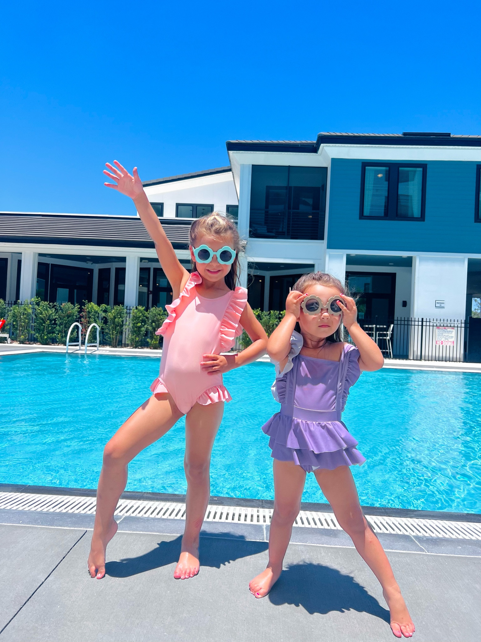 The weather is giving #SUMMERVIBES ☀️ 

#ruffleswimwear #swimwear #kidsfashion #vacationoutfits #summervacation #poolside 

#LTKtravel #LTKkids #LTKswim