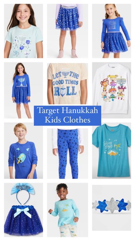 Hanukkah kids clothes from Target! 