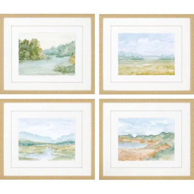Watercolour by Harper - 4 Piece Picture Frame Print Set on Paper | Wayfair North America
