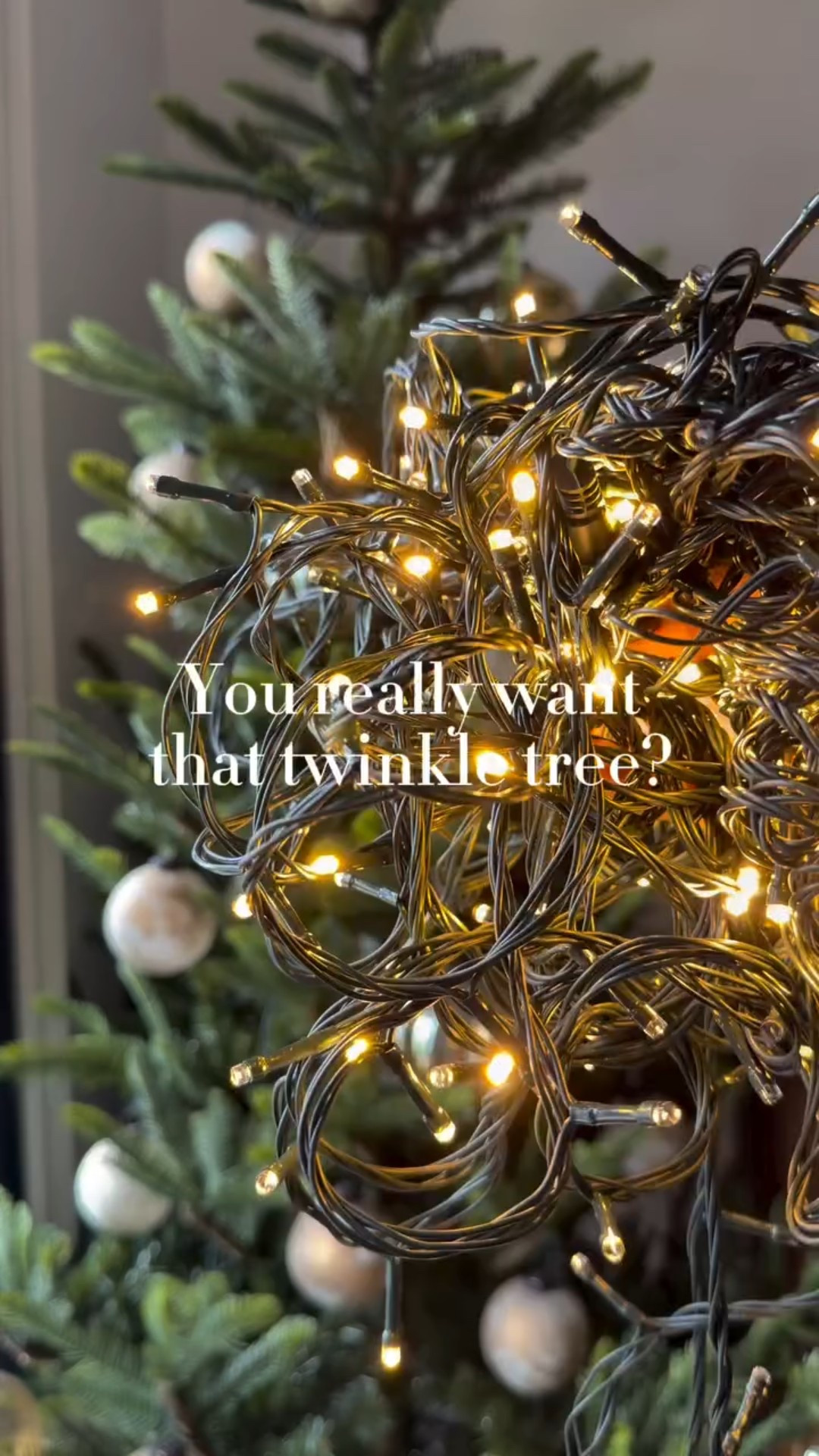 The twinkle-tree trend is everywhere this year, but you don’t have to replace your tree to get the look. Use the tree you already adore and simply layer in these twinkle lights! The most affordable tree upgrade and they’re ON SALE NOW‼️

#LTKHoliday #LTKCyberWeek #LTKHome